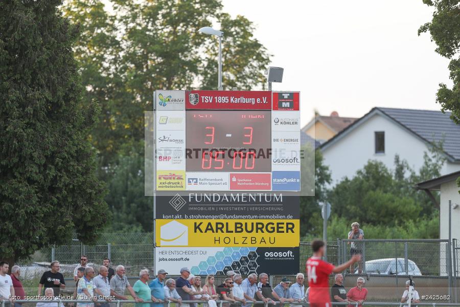 Fundamentum Sportpark, Karlburg, 09.08.2024, sport, action, BFV, Fussball, 5. Spieltag, Bayernliga Nord, SSV, TSV, SSV Jahn Regensburg II (U21), TSV Karlburg - Bild-ID: 2425682