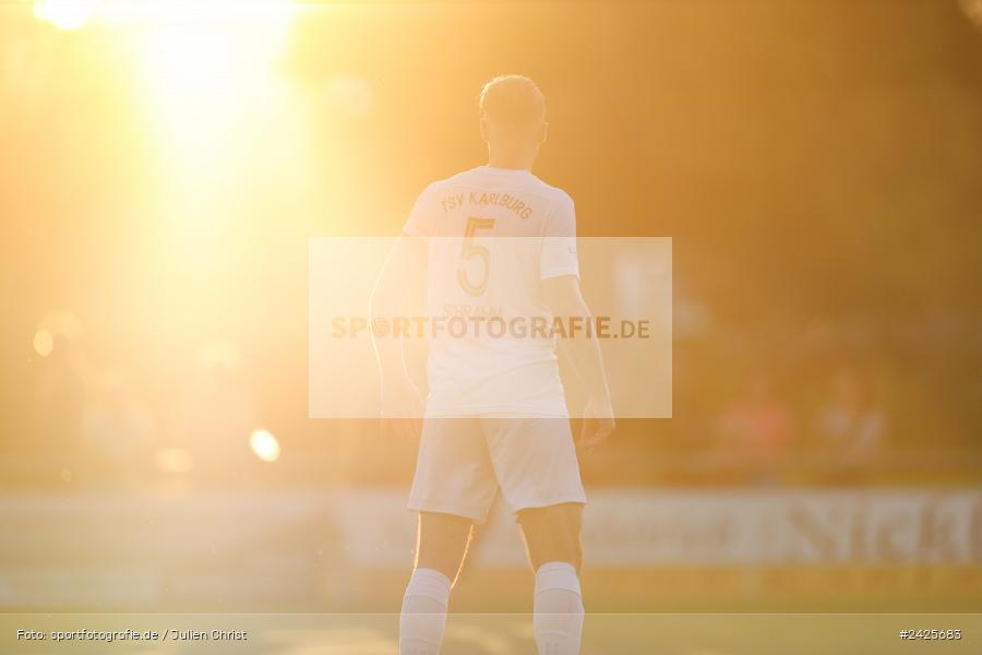 Fundamentum Sportpark, Karlburg, 09.08.2024, sport, action, BFV, Fussball, 5. Spieltag, Bayernliga Nord, SSV, TSV, SSV Jahn Regensburg II (U21), TSV Karlburg - Bild-ID: 2425683
