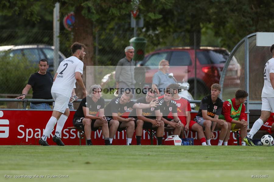 Fundamentum Sportpark, Karlburg, 09.08.2024, sport, action, BFV, Fussball, 5. Spieltag, Bayernliga Nord, SSV, TSV, SSV Jahn Regensburg II (U21), TSV Karlburg - Bild-ID: 2425687