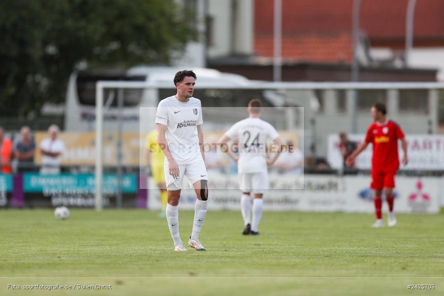 Fundamentum Sportpark, Karlburg, 09.08.2024, sport, action, BFV, Fussball, 5. Spieltag, Bayernliga Nord, SSV, TSV, SSV Jahn Regensburg II (U21), TSV Karlburg - Bild-ID: 2425703