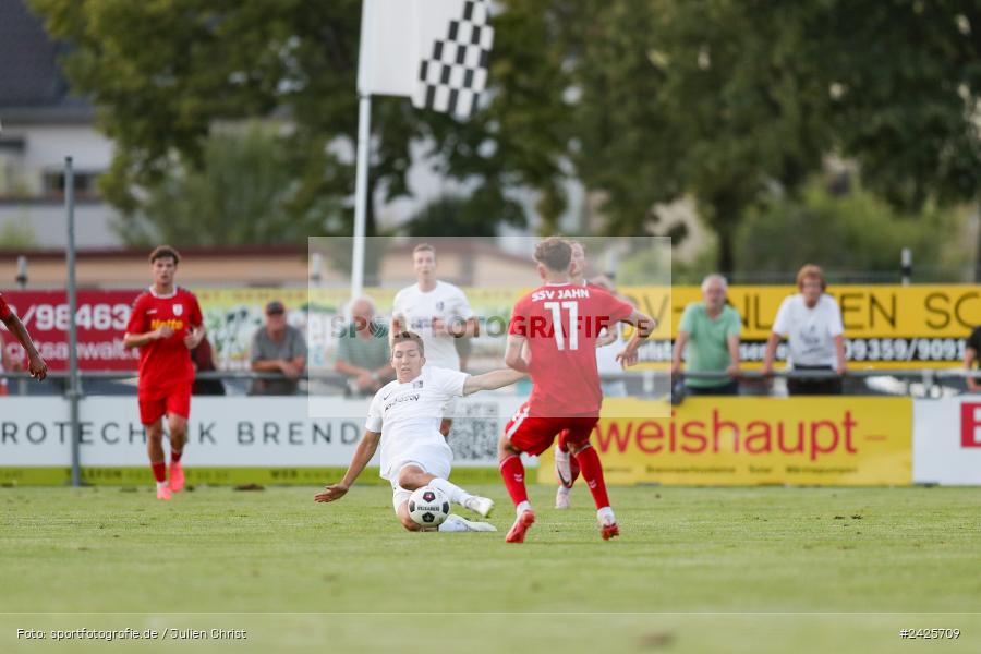 Fundamentum Sportpark, Karlburg, 09.08.2024, sport, action, BFV, Fussball, 5. Spieltag, Bayernliga Nord, SSV, TSV, SSV Jahn Regensburg II (U21), TSV Karlburg - Bild-ID: 2425709