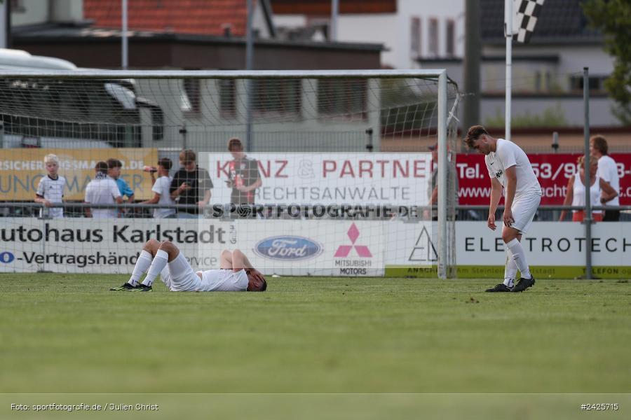 Fundamentum Sportpark, Karlburg, 09.08.2024, sport, action, BFV, Fussball, 5. Spieltag, Bayernliga Nord, SSV, TSV, SSV Jahn Regensburg II (U21), TSV Karlburg - Bild-ID: 2425715