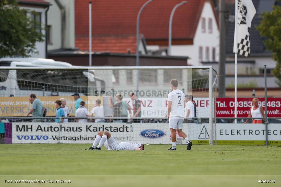 Fundamentum Sportpark, Karlburg, 09.08.2024, sport, action, BFV, Fussball, 5. Spieltag, Bayernliga Nord, SSV, TSV, SSV Jahn Regensburg II (U21), TSV Karlburg - Bild-ID: 2425718