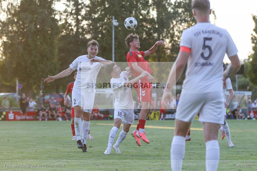 Fundamentum Sportpark, Karlburg, 09.08.2024, sport, action, BFV, Fussball, 5. Spieltag, Bayernliga Nord, SSV, TSV, SSV Jahn Regensburg II (U21), TSV Karlburg - Bild-ID: 2425721