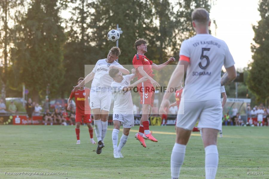 Fundamentum Sportpark, Karlburg, 09.08.2024, sport, action, BFV, Fussball, 5. Spieltag, Bayernliga Nord, SSV, TSV, SSV Jahn Regensburg II (U21), TSV Karlburg - Bild-ID: 2425723