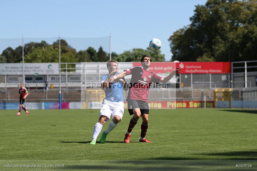 Stadion am Schönbusch, Aschaffenburg, 10.08.2024, sport, action, BFV, Fussball, 4. Spieltag, Regionalliga Bayern, FCN, SVA, 1. FC Nürnberg II, SV Viktoria Aschaffenburg - Bild-ID: 2425728 Stadion am Schönbusch, Aschaffenburg, 10.08.2024, sport, action, BFV, Fussball, 4. Spieltag, Regionalliga Bayern, FCN, SVA, 1. FC Nürnberg II, SV Viktoria Aschaffenburg - Bild-ID: 2425728