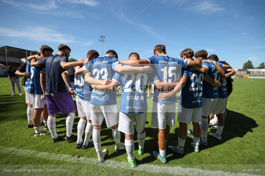 sport, action, Stadion am Schönbusch, SVA, SV Viktoria Aschaffenburg, Regionalliga Bayern, Fussball, FCN, BFV, Aschaffenburg, 4. Spieltag, 10.08.2024, 1. FC Nürnberg II - Bild-ID: 2425748