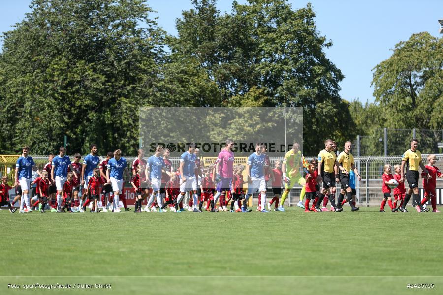sport, action, Stadion am Schönbusch, SVA, SV Viktoria Aschaffenburg, Regionalliga Bayern, Fussball, FCN, BFV, Aschaffenburg, 4. Spieltag, 10.08.2024, 1. FC Nürnberg II - Bild-ID: 2425765