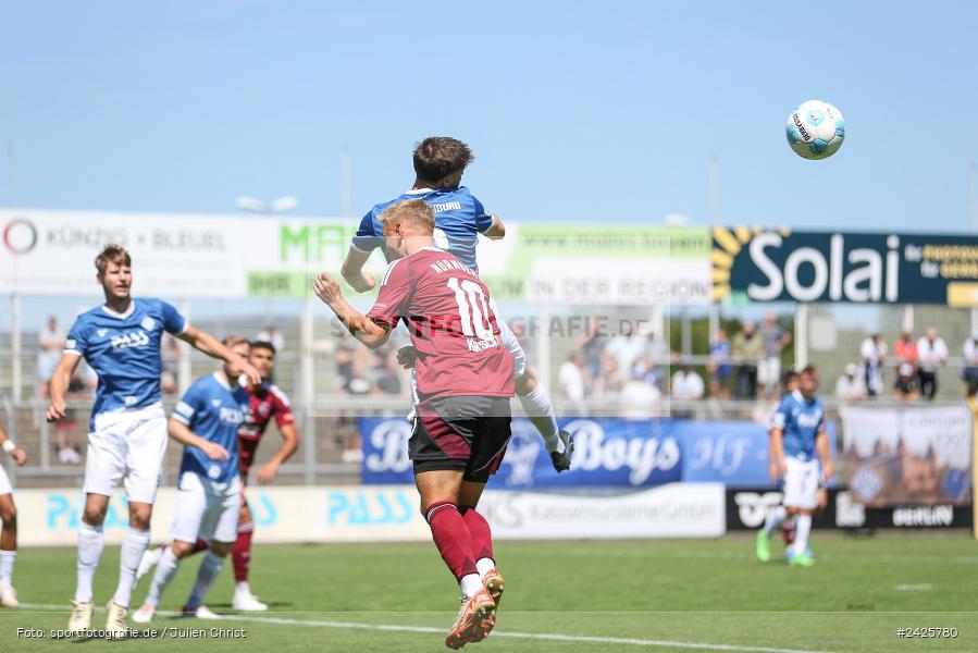 sport, action, Stadion am Schönbusch, SVA, SV Viktoria Aschaffenburg, Regionalliga Bayern, Fussball, FCN, BFV, Aschaffenburg, 4. Spieltag, 10.08.2024, 1. FC Nürnberg II - Bild-ID: 2425780 sport, action, Stadion am Schönbusch, SVA, SV Viktoria Aschaffenburg, Regionalliga Bayern, Fussball, FCN, BFV, Aschaffenburg, 4. Spieltag, 10.08.2024, 1. FC Nürnberg II - Bild-ID: 2425780