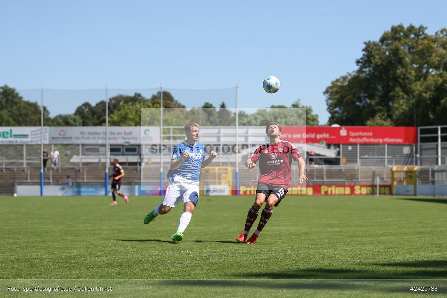 sport, action, Stadion am Schönbusch, SVA, SV Viktoria Aschaffenburg, Regionalliga Bayern, Fussball, FCN, BFV, Aschaffenburg, 4. Spieltag, 10.08.2024, 1. FC Nürnberg II - Bild-ID: 2425783 sport, action, Stadion am Schönbusch, SVA, SV Viktoria Aschaffenburg, Regionalliga Bayern, Fussball, FCN, BFV, Aschaffenburg, 4. Spieltag, 10.08.2024, 1. FC Nürnberg II - Bild-ID: 2425783