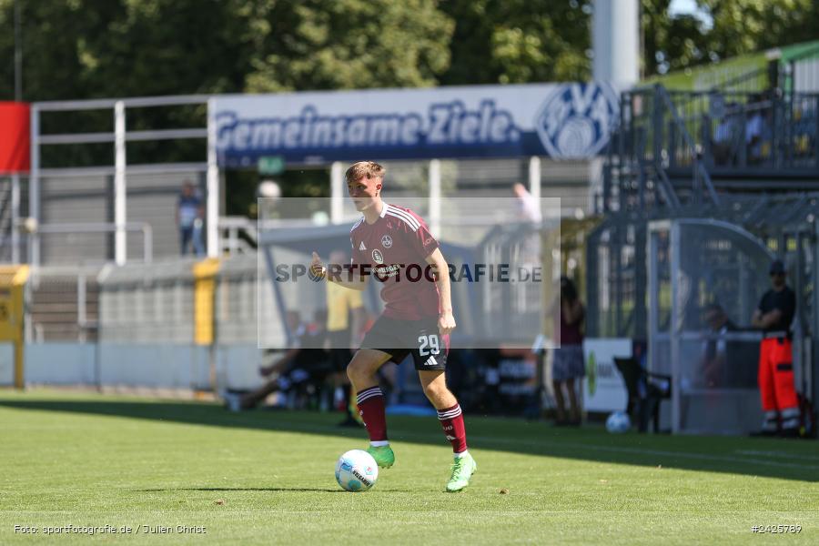 sport, action, Stadion am Schönbusch, SVA, SV Viktoria Aschaffenburg, Regionalliga Bayern, Fussball, FCN, BFV, Aschaffenburg, 4. Spieltag, 10.08.2024, 1. FC Nürnberg II - Bild-ID: 2425789 sport, action, Stadion am Schönbusch, SVA, SV Viktoria Aschaffenburg, Regionalliga Bayern, Fussball, FCN, BFV, Aschaffenburg, 4. Spieltag, 10.08.2024, 1. FC Nürnberg II - Bild-ID: 2425789