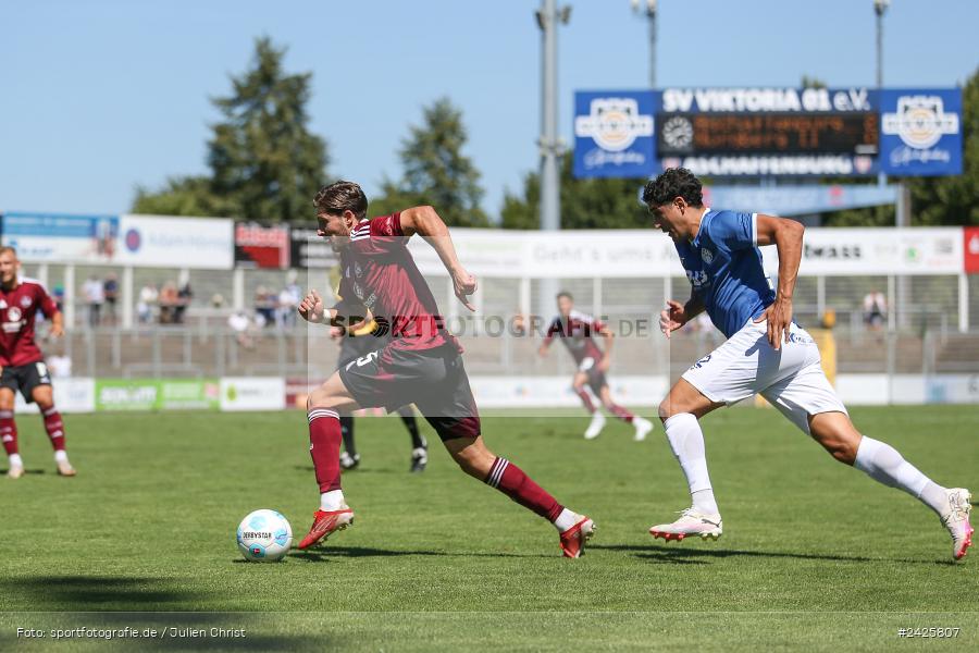 sport, action, Stadion am Schönbusch, SVA, SV Viktoria Aschaffenburg, Regionalliga Bayern, Fussball, FCN, BFV, Aschaffenburg, 4. Spieltag, 10.08.2024, 1. FC Nürnberg II - Bild-ID: 2425807 sport, action, Stadion am Schönbusch, SVA, SV Viktoria Aschaffenburg, Regionalliga Bayern, Fussball, FCN, BFV, Aschaffenburg, 4. Spieltag, 10.08.2024, 1. FC Nürnberg II - Bild-ID: 2425807
