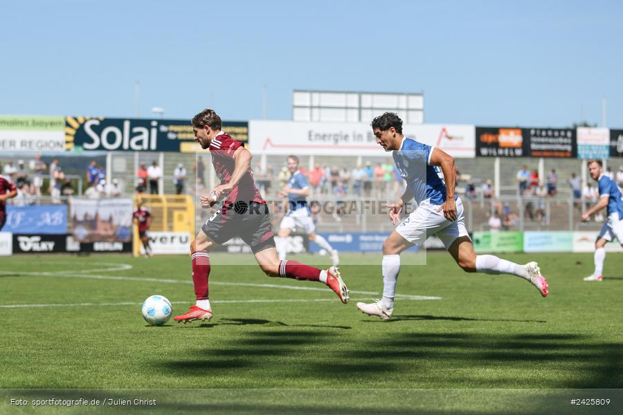 sport, action, Stadion am Schönbusch, SVA, SV Viktoria Aschaffenburg, Regionalliga Bayern, Fussball, FCN, BFV, Aschaffenburg, 4. Spieltag, 10.08.2024, 1. FC Nürnberg II - Bild-ID: 2425809