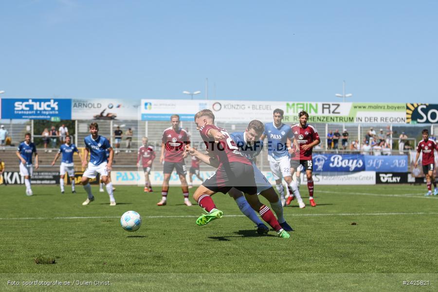 sport, action, Stadion am Schönbusch, SVA, SV Viktoria Aschaffenburg, Regionalliga Bayern, Fussball, FCN, BFV, Aschaffenburg, 4. Spieltag, 10.08.2024, 1. FC Nürnberg II - Bild-ID: 2425821 sport, action, Stadion am Schönbusch, SVA, SV Viktoria Aschaffenburg, Regionalliga Bayern, Fussball, FCN, BFV, Aschaffenburg, 4. Spieltag, 10.08.2024, 1. FC Nürnberg II - Bild-ID: 2425821