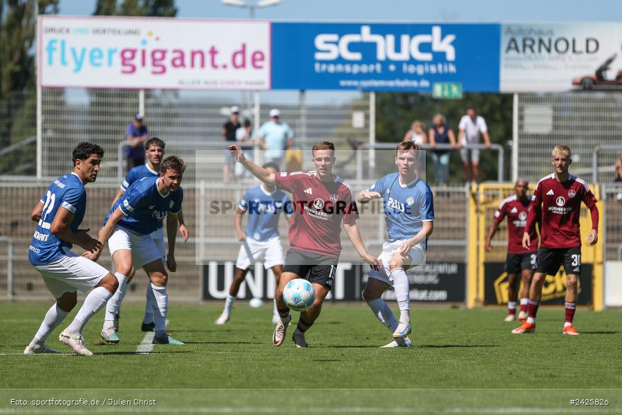 sport, action, Stadion am Schönbusch, SVA, SV Viktoria Aschaffenburg, Regionalliga Bayern, Fussball, FCN, BFV, Aschaffenburg, 4. Spieltag, 10.08.2024, 1. FC Nürnberg II - Bild-ID: 2425826 sport, action, Stadion am Schönbusch, SVA, SV Viktoria Aschaffenburg, Regionalliga Bayern, Fussball, FCN, BFV, Aschaffenburg, 4. Spieltag, 10.08.2024, 1. FC Nürnberg II - Bild-ID: 2425826
