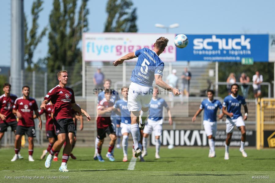 sport, action, Stadion am Schönbusch, SVA, SV Viktoria Aschaffenburg, Regionalliga Bayern, Fussball, FCN, BFV, Aschaffenburg, 4. Spieltag, 10.08.2024, 1. FC Nürnberg II - Bild-ID: 2425832 sport, action, Stadion am Schönbusch, SVA, SV Viktoria Aschaffenburg, Regionalliga Bayern, Fussball, FCN, BFV, Aschaffenburg, 4. Spieltag, 10.08.2024, 1. FC Nürnberg II - Bild-ID: 2425832