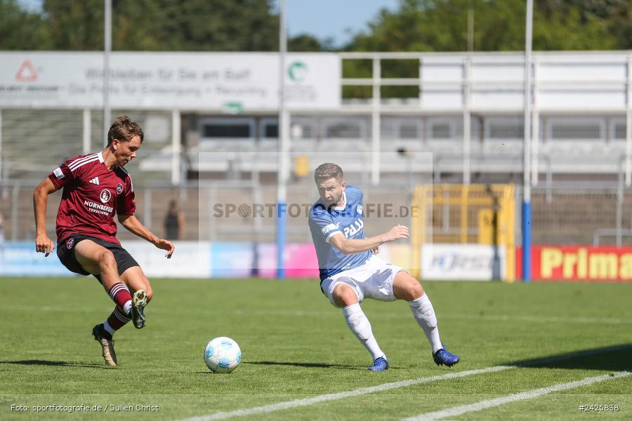 sport, action, Stadion am Schönbusch, SVA, SV Viktoria Aschaffenburg, Regionalliga Bayern, Fussball, FCN, BFV, Aschaffenburg, 4. Spieltag, 10.08.2024, 1. FC Nürnberg II - Bild-ID: 2425838 sport, action, Stadion am Schönbusch, SVA, SV Viktoria Aschaffenburg, Regionalliga Bayern, Fussball, FCN, BFV, Aschaffenburg, 4. Spieltag, 10.08.2024, 1. FC Nürnberg II - Bild-ID: 2425838
