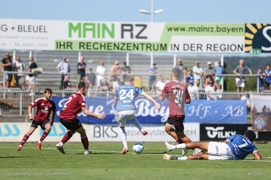 sport, action, Stadion am Schönbusch, SVA, SV Viktoria Aschaffenburg, Regionalliga Bayern, Fussball, FCN, BFV, Aschaffenburg, 4. Spieltag, 10.08.2024, 1. FC Nürnberg II - Bild-ID: 2425842