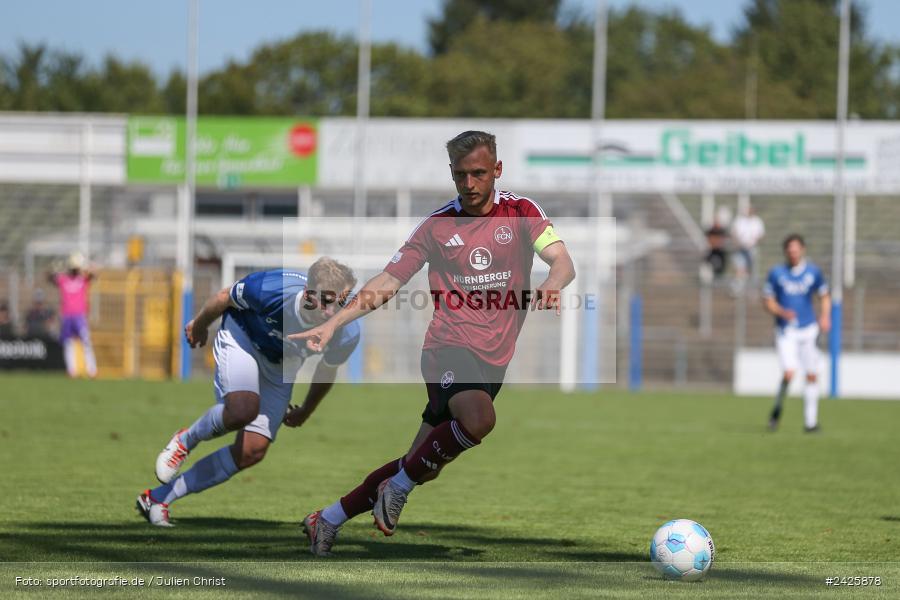 sport, action, Stadion am Schönbusch, SVA, SV Viktoria Aschaffenburg, Regionalliga Bayern, Fussball, FCN, BFV, Aschaffenburg, 4. Spieltag, 10.08.2024, 1. FC Nürnberg II - Bild-ID: 2425878