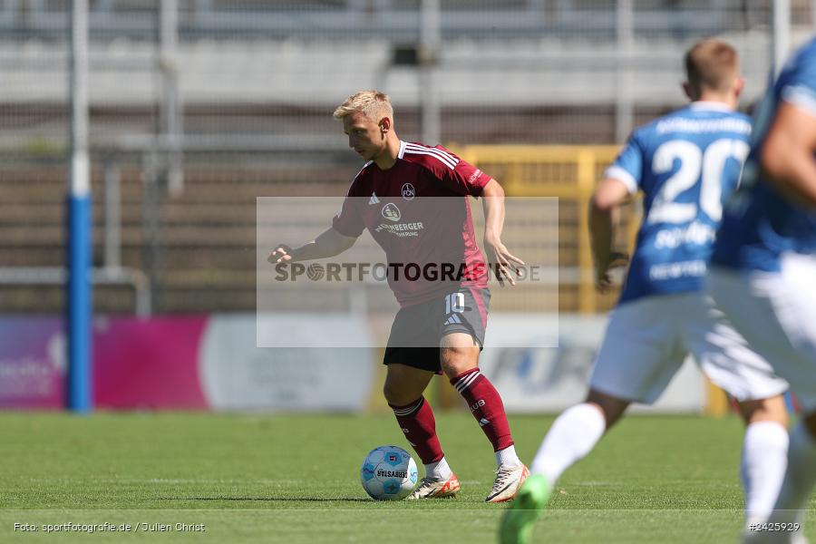 sport, action, Stadion am Schönbusch, SVA, SV Viktoria Aschaffenburg, Regionalliga Bayern, Fussball, FCN, BFV, Aschaffenburg, 4. Spieltag, 10.08.2024, 1. FC Nürnberg II - Bild-ID: 2425929 sport, action, Stadion am Schönbusch, SVA, SV Viktoria Aschaffenburg, Regionalliga Bayern, Fussball, FCN, BFV, Aschaffenburg, 4. Spieltag, 10.08.2024, 1. FC Nürnberg II - Bild-ID: 2425929