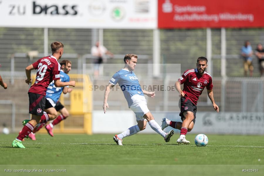 sport, action, Stadion am Schönbusch, SVA, SV Viktoria Aschaffenburg, Regionalliga Bayern, Fussball, FCN, BFV, Aschaffenburg, 4. Spieltag, 10.08.2024, 1. FC Nürnberg II - Bild-ID: 2425937 sport, action, Stadion am Schönbusch, SVA, SV Viktoria Aschaffenburg, Regionalliga Bayern, Fussball, FCN, BFV, Aschaffenburg, 4. Spieltag, 10.08.2024, 1. FC Nürnberg II - Bild-ID: 2425937