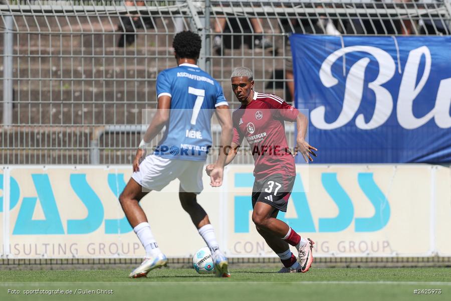 sport, action, Stadion am Schönbusch, SVA, SV Viktoria Aschaffenburg, Regionalliga Bayern, Fussball, FCN, BFV, Aschaffenburg, 4. Spieltag, 10.08.2024, 1. FC Nürnberg II - Bild-ID: 2425973 sport, action, Stadion am Schönbusch, SVA, SV Viktoria Aschaffenburg, Regionalliga Bayern, Fussball, FCN, BFV, Aschaffenburg, 4. Spieltag, 10.08.2024, 1. FC Nürnberg II - Bild-ID: 2425973