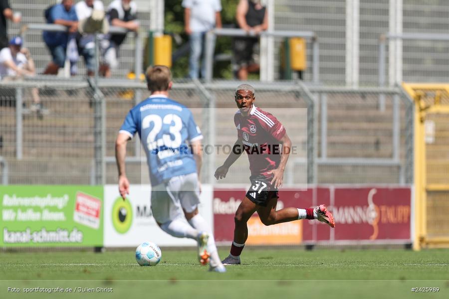 sport, action, Stadion am Schönbusch, SVA, SV Viktoria Aschaffenburg, Regionalliga Bayern, Fussball, FCN, BFV, Aschaffenburg, 4. Spieltag, 10.08.2024, 1. FC Nürnberg II - Bild-ID: 2425989 sport, action, Stadion am Schönbusch, SVA, SV Viktoria Aschaffenburg, Regionalliga Bayern, Fussball, FCN, BFV, Aschaffenburg, 4. Spieltag, 10.08.2024, 1. FC Nürnberg II - Bild-ID: 2425989