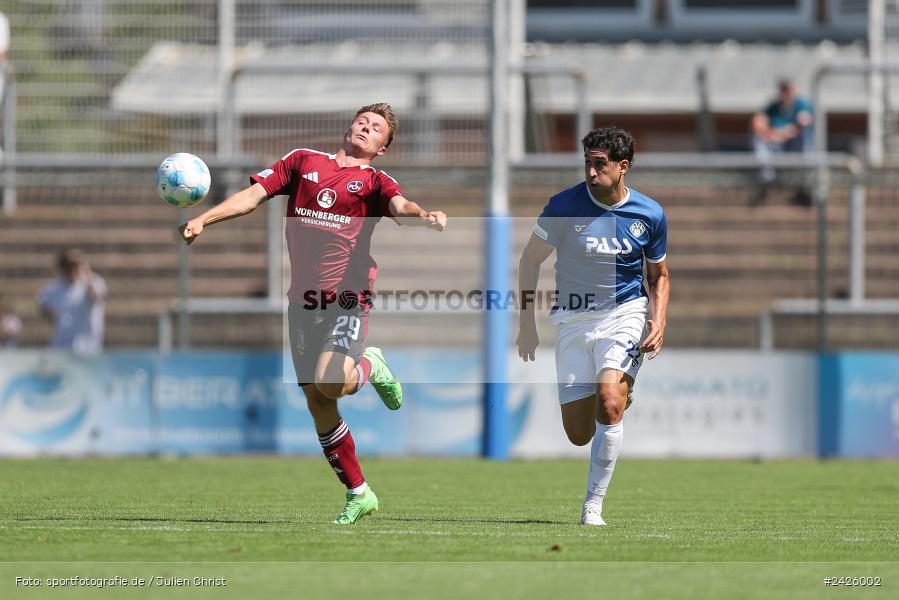 sport, action, Stadion am Schönbusch, SVA, SV Viktoria Aschaffenburg, Regionalliga Bayern, Fussball, FCN, BFV, Aschaffenburg, 4. Spieltag, 10.08.2024, 1. FC Nürnberg II - Bild-ID: 2426002 sport, action, Stadion am Schönbusch, SVA, SV Viktoria Aschaffenburg, Regionalliga Bayern, Fussball, FCN, BFV, Aschaffenburg, 4. Spieltag, 10.08.2024, 1. FC Nürnberg II - Bild-ID: 2426002
