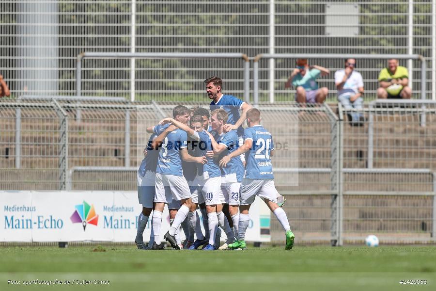 sport, action, Stadion am Schönbusch, SVA, SV Viktoria Aschaffenburg, Regionalliga Bayern, Fussball, FCN, BFV, Aschaffenburg, 4. Spieltag, 10.08.2024, 1. FC Nürnberg II - Bild-ID: 2426033
