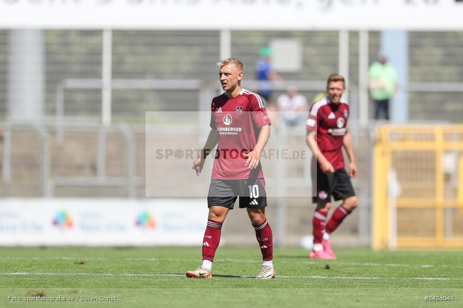 sport, action, Stadion am Schönbusch, SVA, SV Viktoria Aschaffenburg, Regionalliga Bayern, Fussball, FCN, BFV, Aschaffenburg, 4. Spieltag, 10.08.2024, 1. FC Nürnberg II - Bild-ID: 2426047