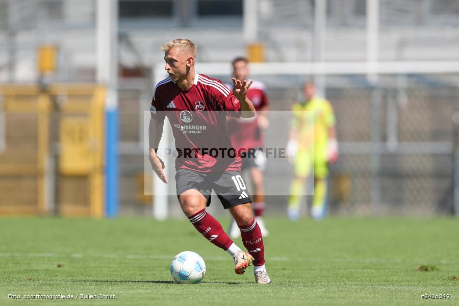 sport, action, Stadion am Schönbusch, SVA, SV Viktoria Aschaffenburg, Regionalliga Bayern, Fussball, FCN, BFV, Aschaffenburg, 4. Spieltag, 10.08.2024, 1. FC Nürnberg II - Bild-ID: 2426049