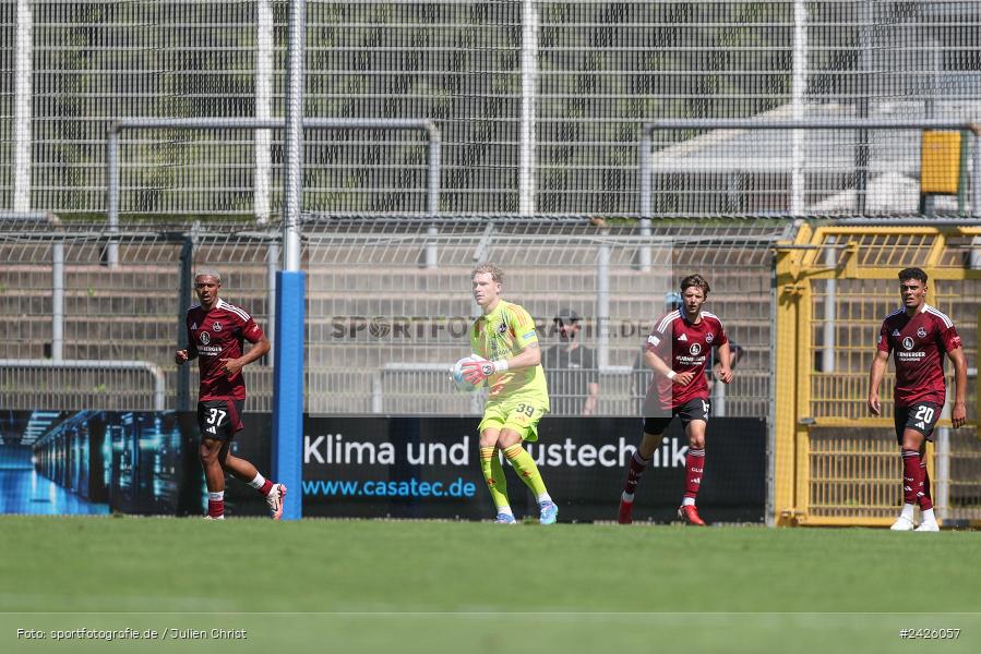 sport, action, Stadion am Schönbusch, SVA, SV Viktoria Aschaffenburg, Regionalliga Bayern, Fussball, FCN, BFV, Aschaffenburg, 4. Spieltag, 10.08.2024, 1. FC Nürnberg II - Bild-ID: 2426057