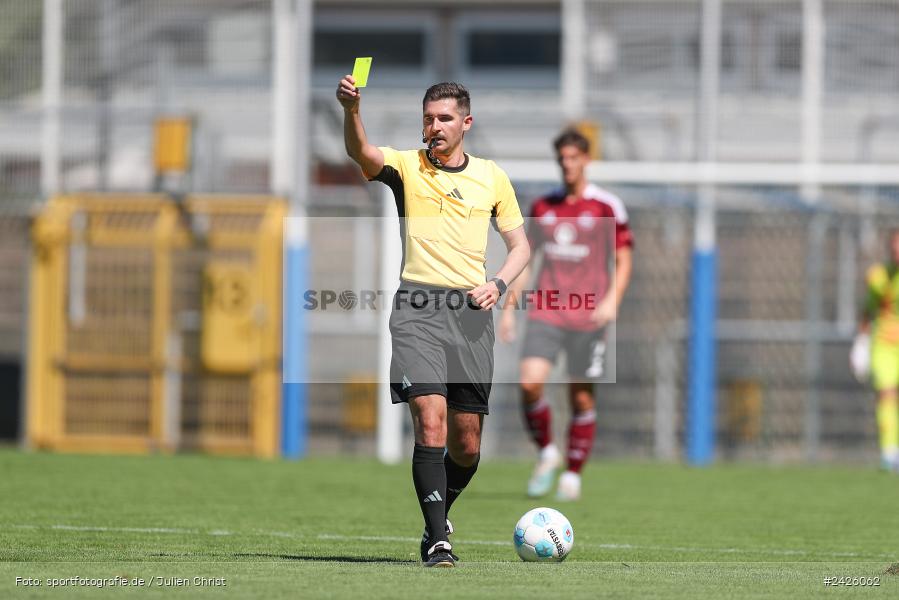 sport, action, Stadion am Schönbusch, SVA, SV Viktoria Aschaffenburg, Regionalliga Bayern, Fussball, FCN, BFV, Aschaffenburg, 4. Spieltag, 10.08.2024, 1. FC Nürnberg II - Bild-ID: 2426062 sport, action, Stadion am Schönbusch, SVA, SV Viktoria Aschaffenburg, Regionalliga Bayern, Fussball, FCN, BFV, Aschaffenburg, 4. Spieltag, 10.08.2024, 1. FC Nürnberg II - Bild-ID: 2426062