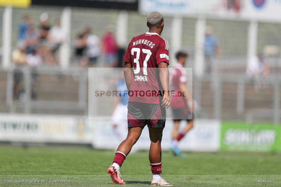 sport, action, Stadion am Schönbusch, SVA, SV Viktoria Aschaffenburg, Regionalliga Bayern, Fussball, FCN, BFV, Aschaffenburg, 4. Spieltag, 10.08.2024, 1. FC Nürnberg II - Bild-ID: 2426077 sport, action, Stadion am Schönbusch, SVA, SV Viktoria Aschaffenburg, Regionalliga Bayern, Fussball, FCN, BFV, Aschaffenburg, 4. Spieltag, 10.08.2024, 1. FC Nürnberg II - Bild-ID: 2426077