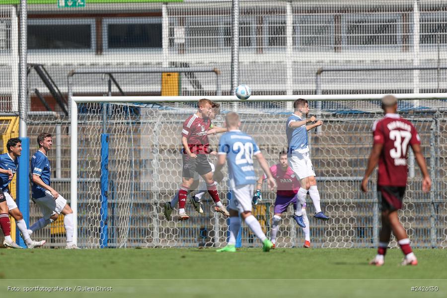 sport, action, Stadion am Schönbusch, SVA, SV Viktoria Aschaffenburg, Regionalliga Bayern, Fussball, FCN, BFV, Aschaffenburg, 4. Spieltag, 10.08.2024, 1. FC Nürnberg II - Bild-ID: 2426130