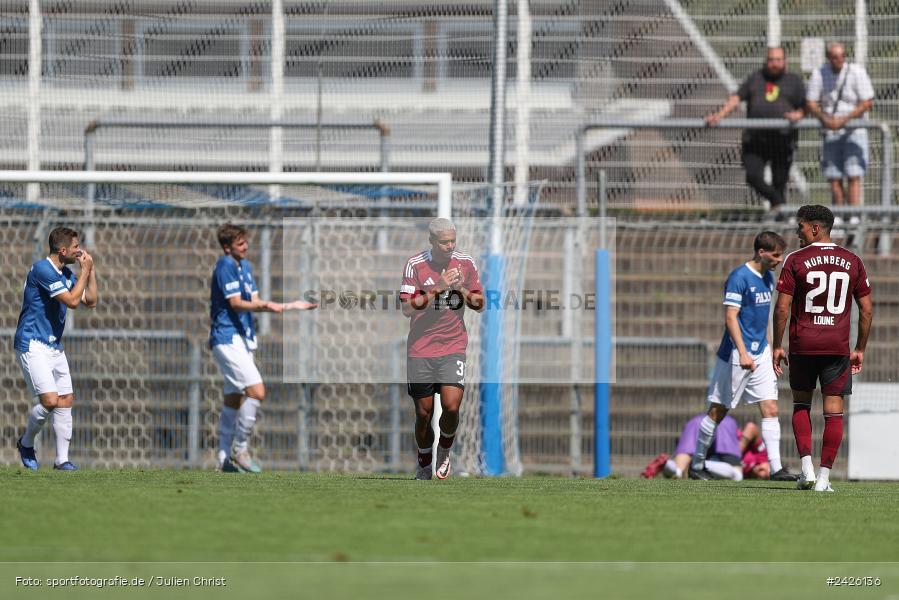 sport, action, Stadion am Schönbusch, SVA, SV Viktoria Aschaffenburg, Regionalliga Bayern, Fussball, FCN, BFV, Aschaffenburg, 4. Spieltag, 10.08.2024, 1. FC Nürnberg II - Bild-ID: 2426136 sport, action, Stadion am Schönbusch, SVA, SV Viktoria Aschaffenburg, Regionalliga Bayern, Fussball, FCN, BFV, Aschaffenburg, 4. Spieltag, 10.08.2024, 1. FC Nürnberg II - Bild-ID: 2426136