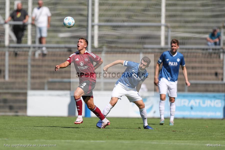 sport, action, Stadion am Schönbusch, SVA, SV Viktoria Aschaffenburg, Regionalliga Bayern, Fussball, FCN, BFV, Aschaffenburg, 4. Spieltag, 10.08.2024, 1. FC Nürnberg II - Bild-ID: 2426154 sport, action, Stadion am Schönbusch, SVA, SV Viktoria Aschaffenburg, Regionalliga Bayern, Fussball, FCN, BFV, Aschaffenburg, 4. Spieltag, 10.08.2024, 1. FC Nürnberg II - Bild-ID: 2426154