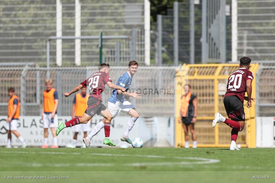 sport, action, Stadion am Schönbusch, SVA, SV Viktoria Aschaffenburg, Regionalliga Bayern, Fussball, FCN, BFV, Aschaffenburg, 4. Spieltag, 10.08.2024, 1. FC Nürnberg II - Bild-ID: 2426159 sport, action, Stadion am Schönbusch, SVA, SV Viktoria Aschaffenburg, Regionalliga Bayern, Fussball, FCN, BFV, Aschaffenburg, 4. Spieltag, 10.08.2024, 1. FC Nürnberg II - Bild-ID: 2426159