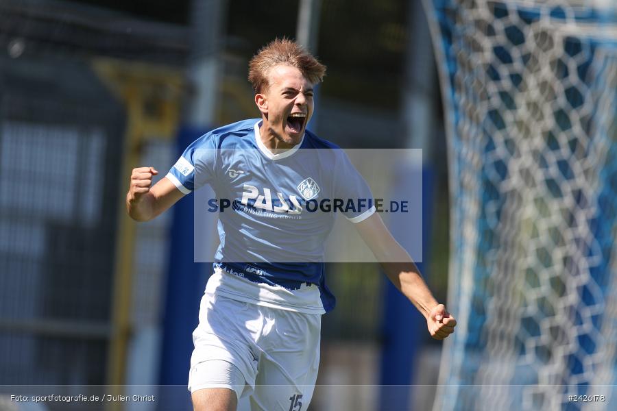 sport, action, Stadion am Schönbusch, SVA, SV Viktoria Aschaffenburg, Regionalliga Bayern, Fussball, FCN, BFV, Aschaffenburg, 4. Spieltag, 10.08.2024, 1. FC Nürnberg II - Bild-ID: 2426178