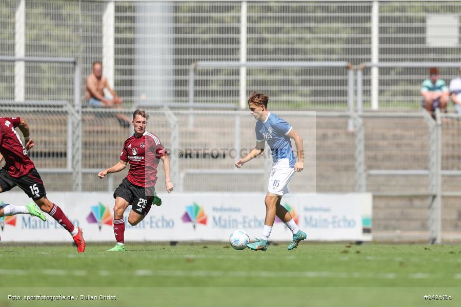 sport, action, Stadion am Schönbusch, SVA, SV Viktoria Aschaffenburg, Regionalliga Bayern, Fussball, FCN, BFV, Aschaffenburg, 4. Spieltag, 10.08.2024, 1. FC Nürnberg II - Bild-ID: 2426186 sport, action, Stadion am Schönbusch, SVA, SV Viktoria Aschaffenburg, Regionalliga Bayern, Fussball, FCN, BFV, Aschaffenburg, 4. Spieltag, 10.08.2024, 1. FC Nürnberg II - Bild-ID: 2426186