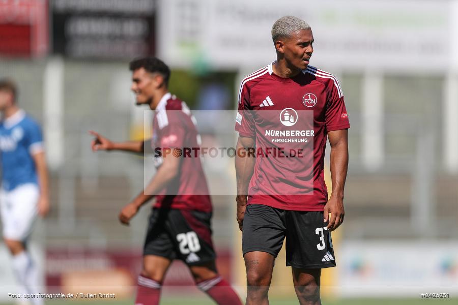 sport, action, Stadion am Schönbusch, SVA, SV Viktoria Aschaffenburg, Regionalliga Bayern, Fussball, FCN, BFV, Aschaffenburg, 4. Spieltag, 10.08.2024, 1. FC Nürnberg II - Bild-ID: 2426231