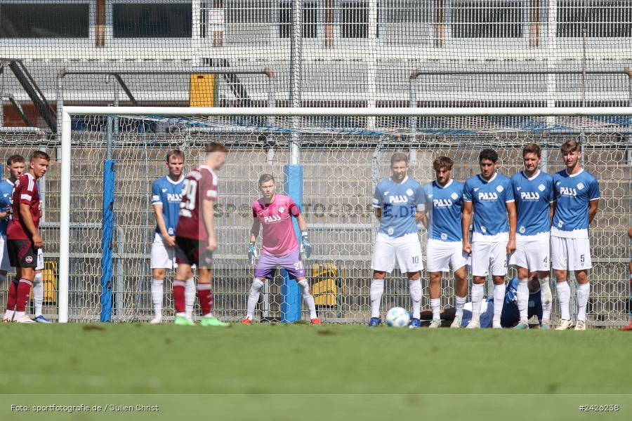 sport, action, Stadion am Schönbusch, SVA, SV Viktoria Aschaffenburg, Regionalliga Bayern, Fussball, FCN, BFV, Aschaffenburg, 4. Spieltag, 10.08.2024, 1. FC Nürnberg II - Bild-ID: 2426238 sport, action, Stadion am Schönbusch, SVA, SV Viktoria Aschaffenburg, Regionalliga Bayern, Fussball, FCN, BFV, Aschaffenburg, 4. Spieltag, 10.08.2024, 1. FC Nürnberg II - Bild-ID: 2426238