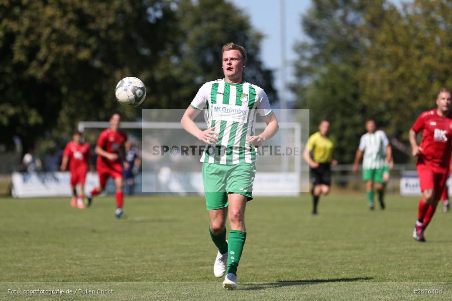 Sportgelände, Gössenheim, 11.08.2024, sport, action, BFV, Fussball, 3. Spieltag, Kreisklasse Würzburg Gr. 3, TSV, FCG, TSV Sackenbach, FC Gössenheim - Bild-ID: 2426404