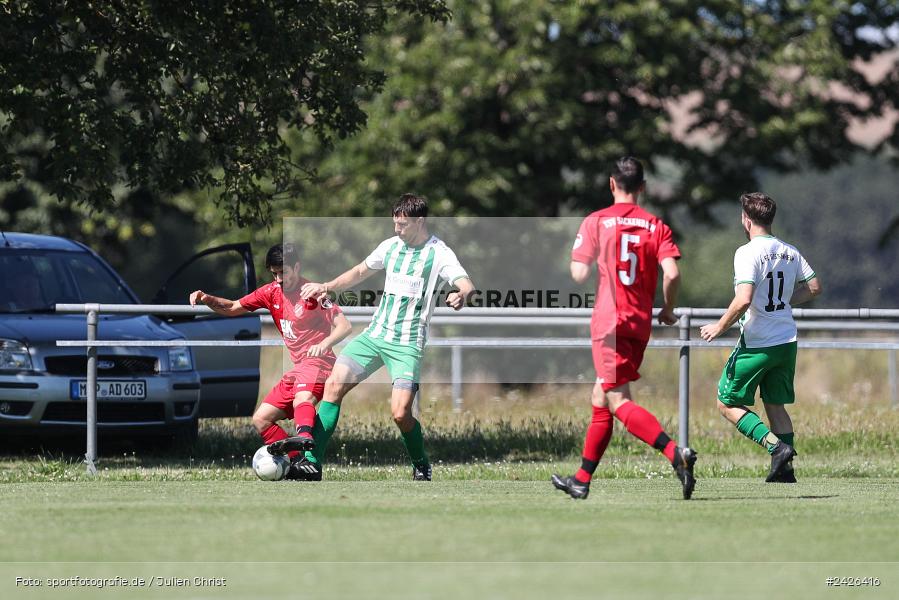 sport, action, TSV Sackenbach, TSV, Sportgelände, Kreisklasse Würzburg Gr. 3, Gössenheim, Fussball, FCG, FC Gössenheim, BFV, 3. Spieltag, 11.08.2024 - Bild-ID: 2426416