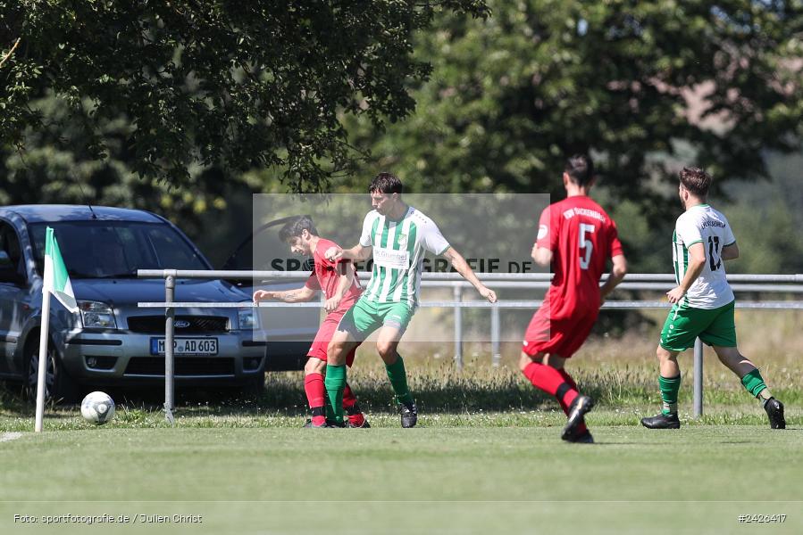 sport, action, TSV Sackenbach, TSV, Sportgelände, Kreisklasse Würzburg Gr. 3, Gössenheim, Fussball, FCG, FC Gössenheim, BFV, 3. Spieltag, 11.08.2024 - Bild-ID: 2426417