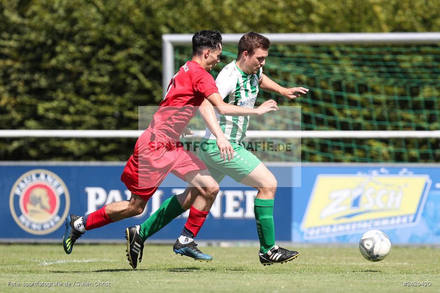 sport, action, TSV Sackenbach, TSV, Sportgelände, Kreisklasse Würzburg Gr. 3, Gössenheim, Fussball, FCG, FC Gössenheim, BFV, 3. Spieltag, 11.08.2024 - Bild-ID: 2426420