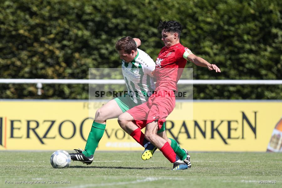 sport, action, TSV Sackenbach, TSV, Sportgelände, Kreisklasse Würzburg Gr. 3, Gössenheim, Fussball, FCG, FC Gössenheim, BFV, 3. Spieltag, 11.08.2024 - Bild-ID: 2426423