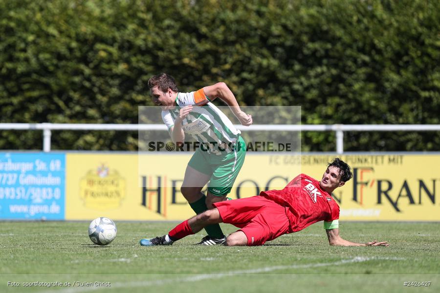 sport, action, TSV Sackenbach, TSV, Sportgelände, Kreisklasse Würzburg Gr. 3, Gössenheim, Fussball, FCG, FC Gössenheim, BFV, 3. Spieltag, 11.08.2024 - Bild-ID: 2426427