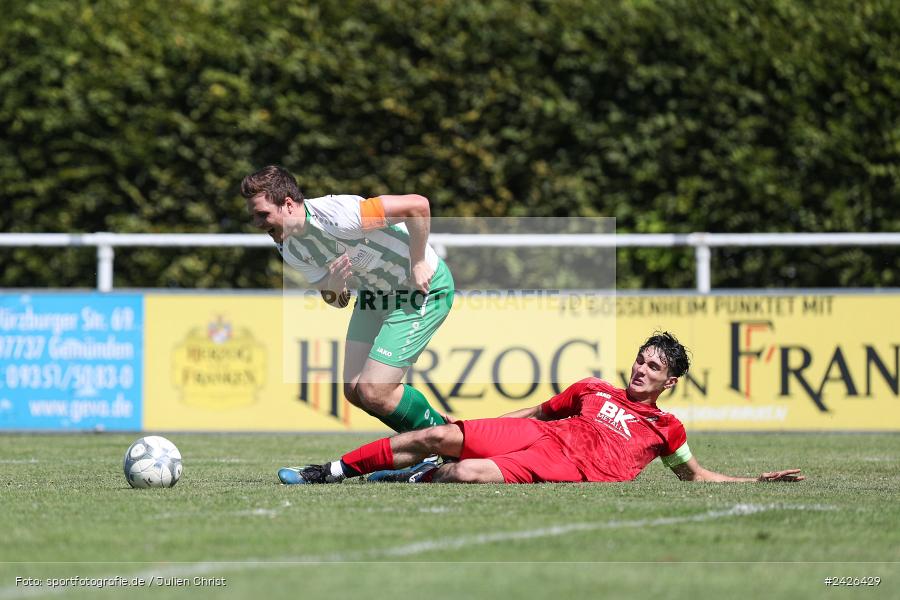 sport, action, TSV Sackenbach, TSV, Sportgelände, Kreisklasse Würzburg Gr. 3, Gössenheim, Fussball, FCG, FC Gössenheim, BFV, 3. Spieltag, 11.08.2024 - Bild-ID: 2426429