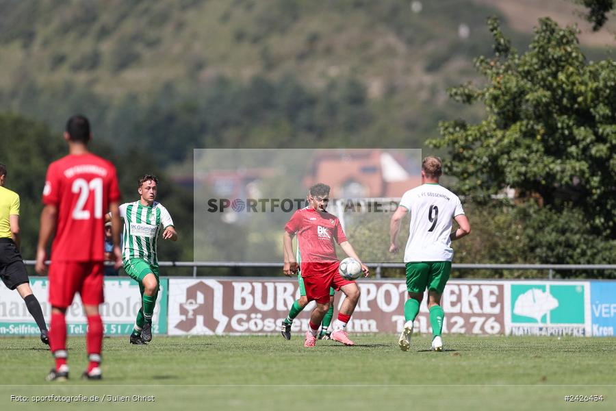 sport, action, TSV Sackenbach, TSV, Sportgelände, Kreisklasse Würzburg Gr. 3, Gössenheim, Fussball, FCG, FC Gössenheim, BFV, 3. Spieltag, 11.08.2024 - Bild-ID: 2426434